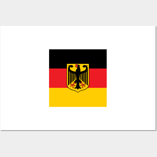 Germany flag Wall Art by designseventy